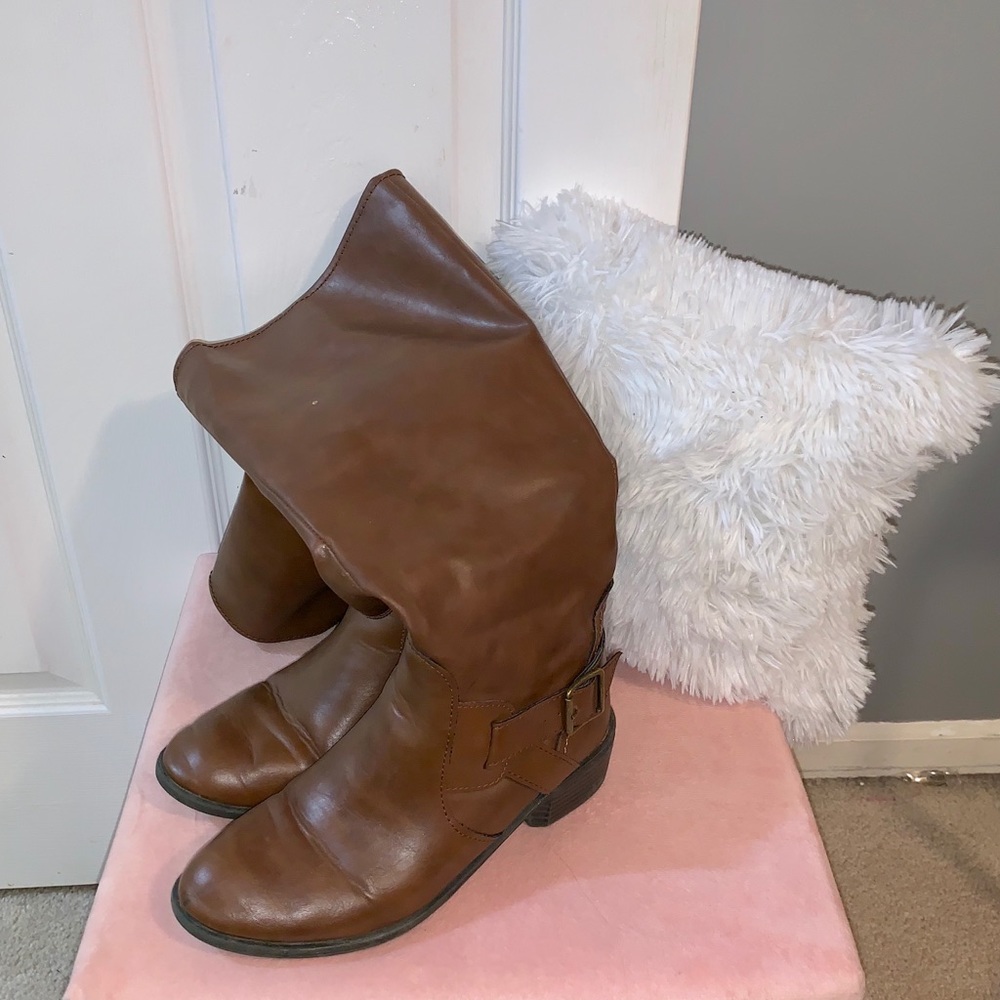 Tall Brown Boots